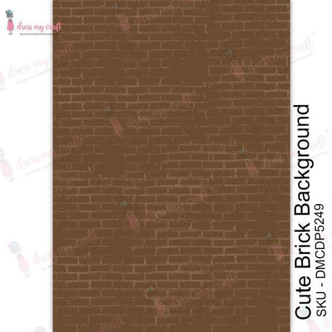 Transfer Me Sheet - Cute Brick Background