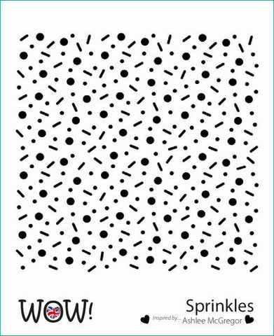 Stencil - Sprinkles