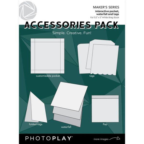 Brag Book - Accessory Pack - White