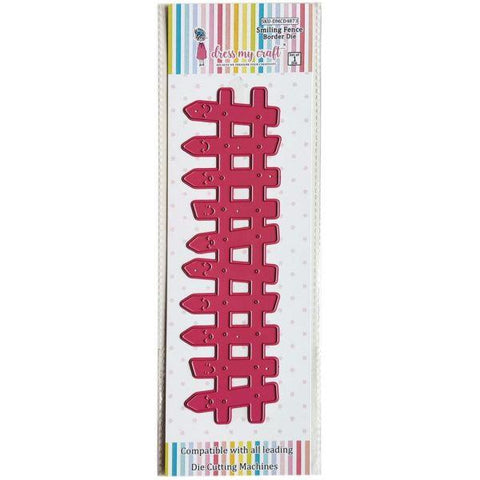 Smiling Fence Border Die