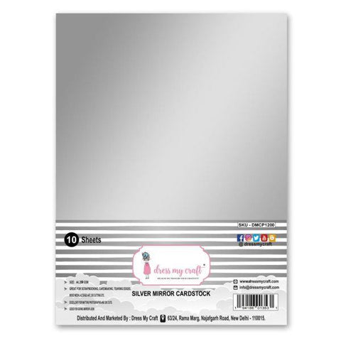 Extra Smooth Cardstock - Silver Mirror