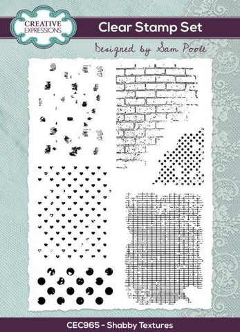 Shabby Textures - Clear Stamp Set