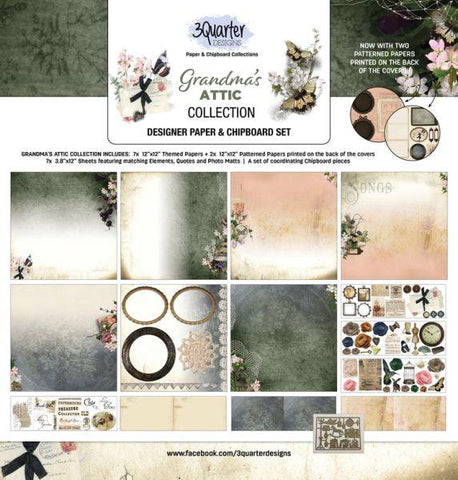 Grandma's Attic - 12x12 Collection Kit