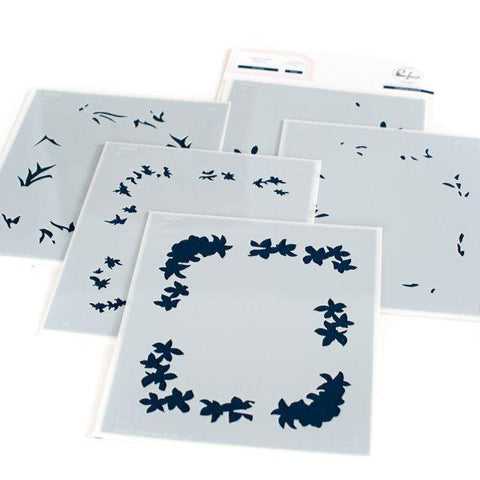 Lily Frame - Layering Stencils