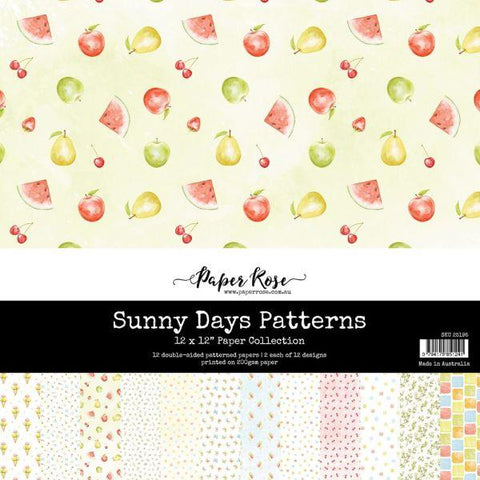 Sunny Days - 12x12 Paper Collection - Patterns