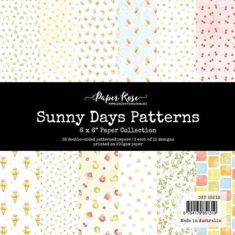 Sunny Days - 6x6 Paper Collection - Patterns