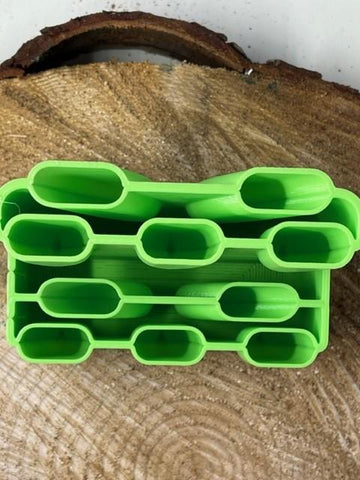 Peacock Brush Caddy - Green
