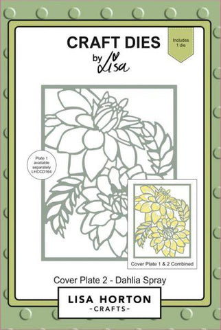 Die - Dahlia Spray - Cover Plate 2