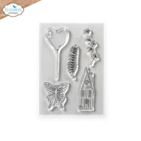 Florals N' Fabrick - Clear Stamps - Home Garden