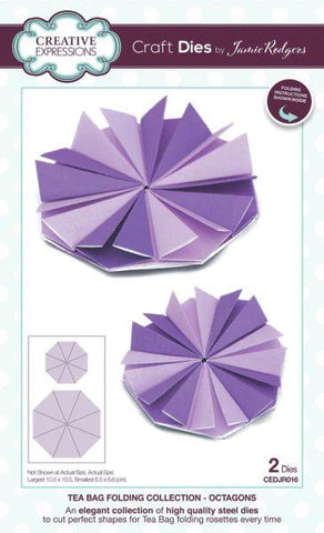 Tea Bag Folding Dies - Octagons