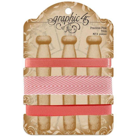 Embellishment Trim - Pink