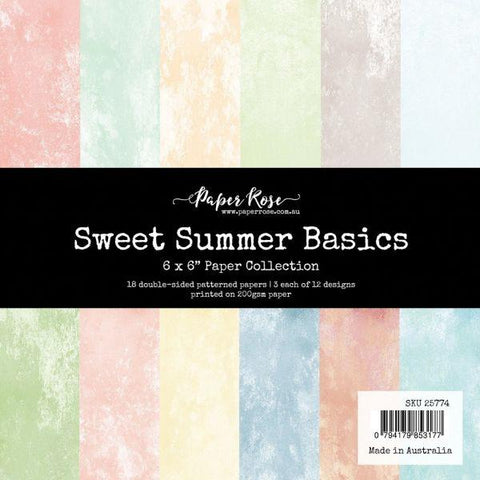 Sweet Summer Basics - 6x6 Collection Pack