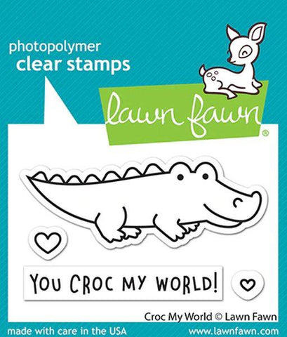 Croc My World - Clear Stamps