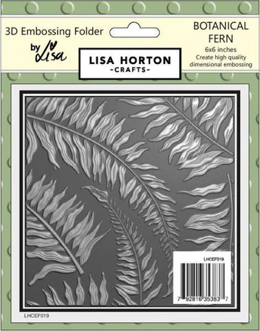 3D Embossing Folder - Botanical Fern