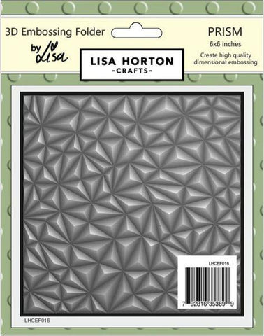 3D Embossing Folder - Prism