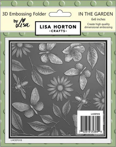 3D Embossing Folder - In the Garden