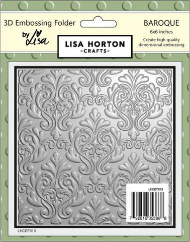 3D Embossing Folder - Baroque