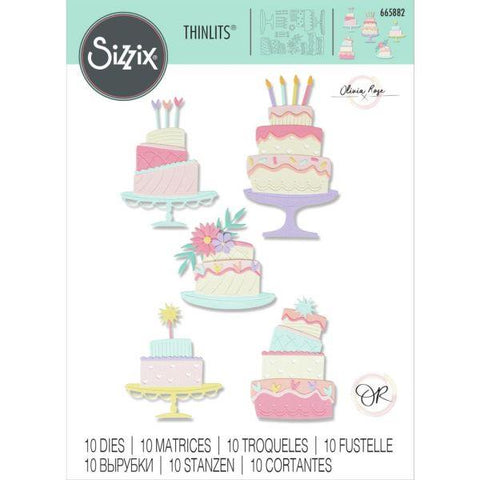 Build A Cake - Dies