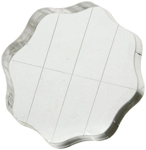 Acrylic Stamping Block - 2.5" Round