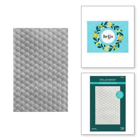 3D Embossing Folder - Puffy Dotty