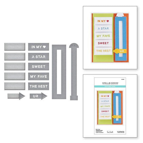 Birthday Celebration -Pick Your Greeting Slider Dies