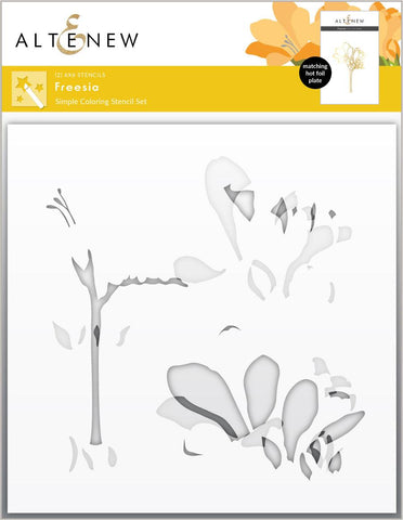 Freesia - Stencil