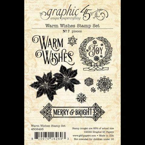 Warm Wishes - Clear Stamps