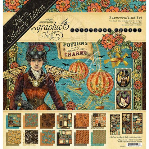 Steampunk Spells - 12x12 Deluxe Collectors Edition