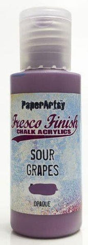Fresco Finish Acrylic Paint - Sour Grapes