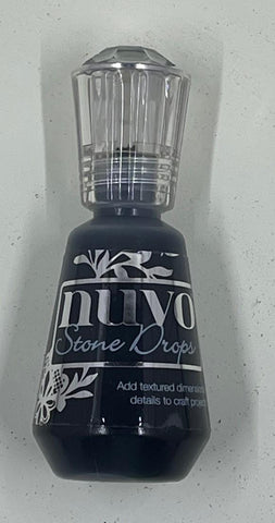 Nuvo Stone Drops - Inkwell Black