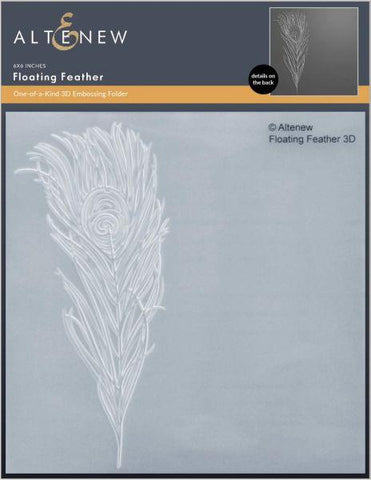 Floating Feather - 3D Embossing Folder