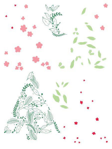 Holiday Floral - Clear Stamps