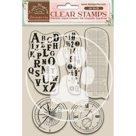 Create Happiness - Alphabet & Numbers - Clear Stamps
