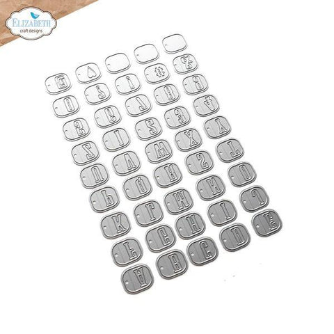 For the Record Collection - Alphabet Tabs - Dies