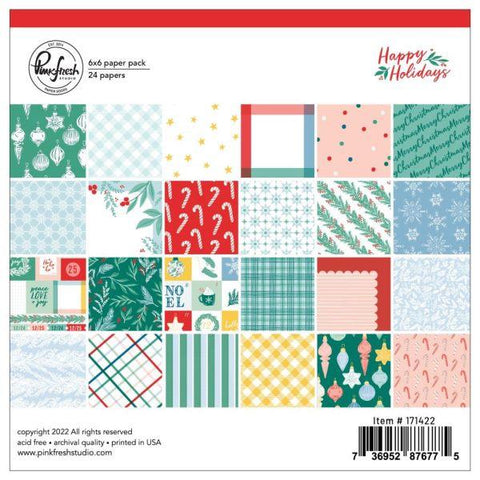 Happy Holidays - 6x6 Paper Pack