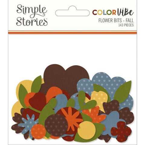 Color Vibe - Fall - Bits & Pieces - Flowers