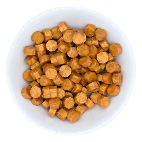 Sealed Collection - Gold Wax Beads