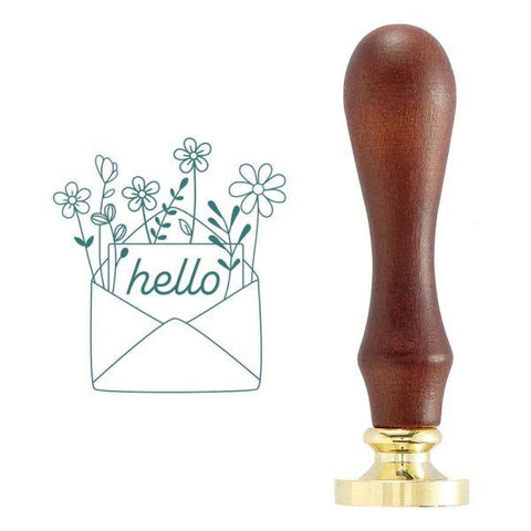 Sealed Collection - Sending A Hello Wax Seal Stamp