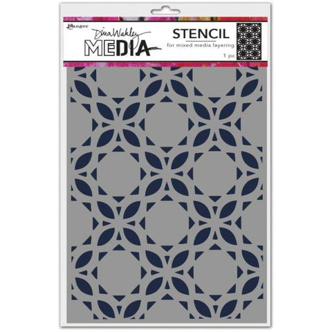 Stencil - Curly Tiles