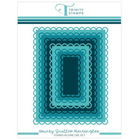 Dainy Scallop Rectangles Die Set