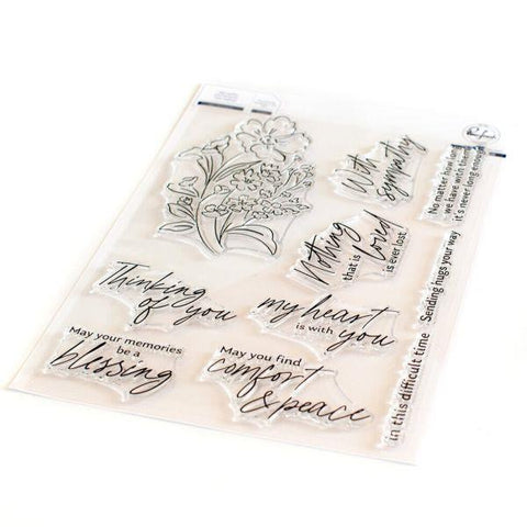 With Sympathy - Clear Stamps