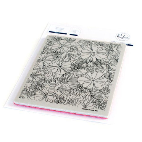 Poppy Mix - Cling Stamp
