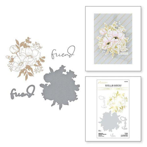 Anemone Blooms Collection - Anemone Glimmer Blooms Glimmer Hot Foil Plate & Die Set