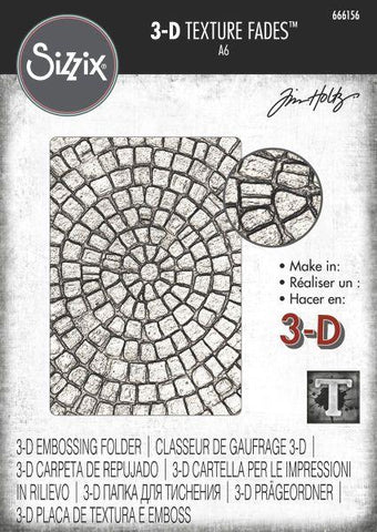 Mosaic - 3D Texture Fades Embossing Folder
