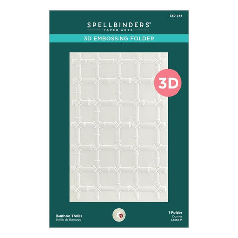 Bamboo Trellis - 3D Embossing Folder