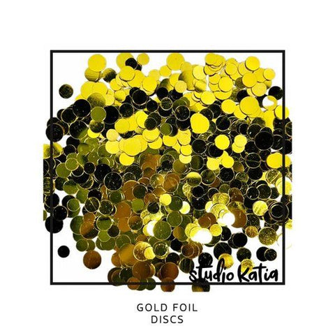 Gold Foil Discs