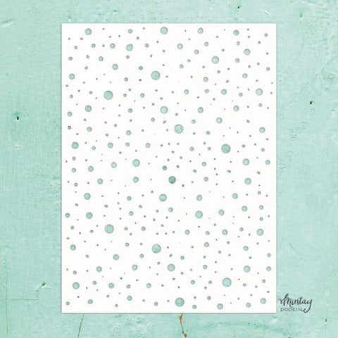 6x8 Stencil - Dots