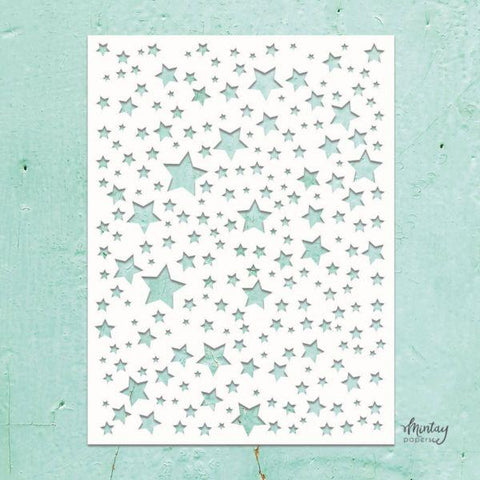 6x8 Stencil - Stars
