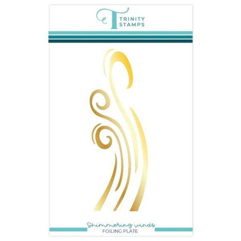 Shimmering Winds Hot Foil Plate