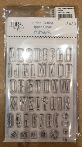 Jordan Outline Upper Small 4 x 6 Stamps